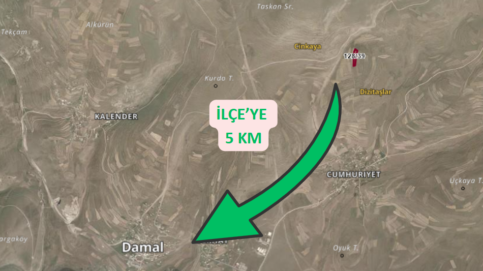 ARDAHAN DAMAL CUMHURİYET KÖYÜ 884M² HİSSELİ TARLAMIZ SATILIKTIR - ARDAHAN DAMAL fotoğraf 5